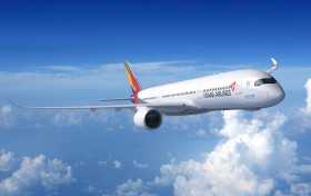 韩亚航空连续20年获得”最佳机上服务”称号